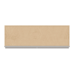 CNC Luxor 5-Piece Misty Grey 36" W X 42" H Double Door Wall Cabinet