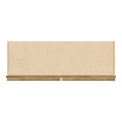 J&K Butterscotch B8 Double Door Wall Cabinet - 36" W x 42" H