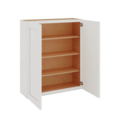 Modernform Cabinet White Shaker 36" W X 42" H X 12" D Double Door Wall Cabinet