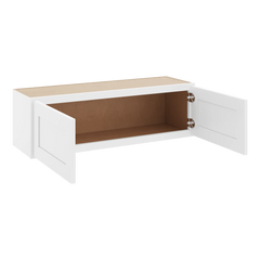 CNC Luxor 5-Piece White 39" W X 12" H Double Door Wall Cabinet