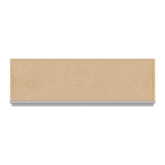 CNC Luxor Misty Grey 39" W X 12" H Double Door Wall Cabinet