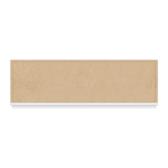 CNC Luxor 5-Piece White 39" W X 12" H Double Door Wall Cabinet