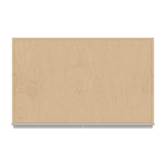 CNC Luxor 5-Piece Misty Grey 39" W X 15" H X 24" D Double Door Wall Cabinet