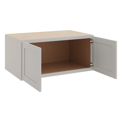 CNC Luxor 5-Piece Misty Grey 39" W X 18" H X 24" D Double Door Wall Cabinet