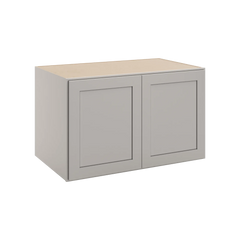 CNC Luxor 5-Piece Misty Grey 39" W X 24" H X 24" D Double Door Wall Cabinet