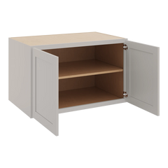 CNC Luxor 5-Piece Misty Grey 39" W X 24" H X 24" D Double Door Wall Cabinet