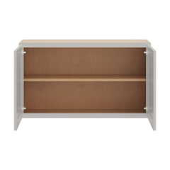 CNC Luxor Misty Grey 42" W X 24" H Double Door Wall Cabinet
