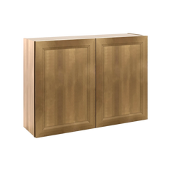 J&K Butterscotch B8 Double Door Wall Cabinet - 42" W x 30" H