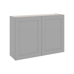 J&K Castle Grey S5 Double Door Wall Cabinet - 42" W x 30" H