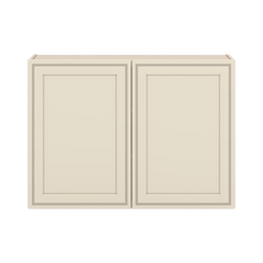 J&K Pearl Glazed H9 Double Door Wall Cabinet - 42" W x 30" H