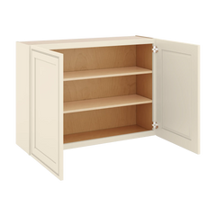 J&K Pearl Glazed H9 Double Door Wall Cabinet - 42" W x 30" H