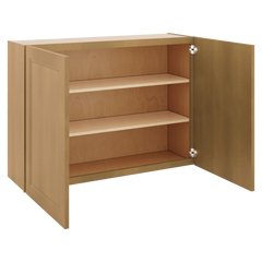 J&K Butterscotch B8 Double Door Wall Cabinet - 42" W x 30" H