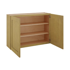 Modernform Cabinet Natural Shaker 42" W X 30" H X 12" D Double Door Wall Cabinet