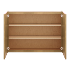 J&K Butterscotch B8 Double Door Wall Cabinet - 42" W x 30" H