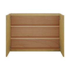Modernform Cabinet Natural Shaker 42" W X 30" H X 12" D Double Door Wall Cabinet