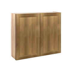 J&K Butterscotch B8 Double Door Wall Cabinet - 42" W x 36" H