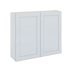 J&K White Shaker S8 Double Door Wall Cabinet - 42" W x 36" H