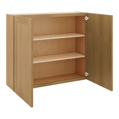 J&K Butterscotch B8 Double Door Wall Cabinet - 42" W x 36" H
