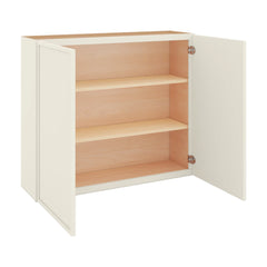 Modernform Cabinet Slim Dove White 42" W X 36" H X 12" D Double Door Wall Cabinet