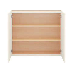 Modernform Cabinet Slim Dove White 42" W X 36" H X 12" D Double Door Wall Cabinet