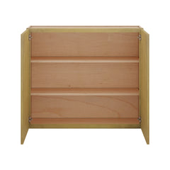 Modernform Cabinet Natural Shaker 42" W X 36" H X 12" D Double Door Wall Cabinet