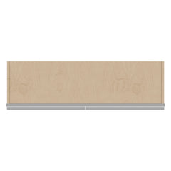 J&K Castle Grey S5 Double Door Wall Cabinet - 42" W x 36" H