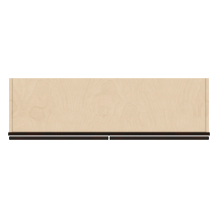 J&K Espresso K8 Double Door Wall Cabinet - 42" W x 36" H