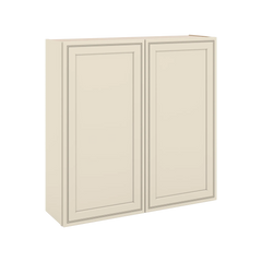 J&K Pearl Glazed H9 Double Door Wall Cabinet - 42" W x 42" H