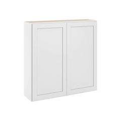 CNC Luxor 5-Piece White 42" W X 42" H Double Door Wall Cabinet