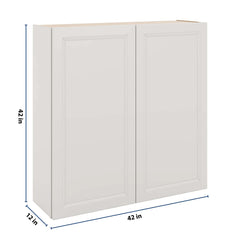 J&K Pure B5 Double Door Wall Cabinet - 42" W x 42" H