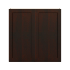 J&K Java Coffee S1 Double Door Wall Cabinet - 42" W x 42" H