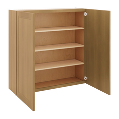 J&K Butterscotch B8 Double Door Wall Cabinet - 42" W x 42" H