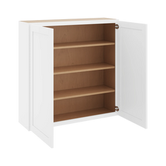 CNC Luxor 5-Piece White 42" W X 42" H Double Door Wall Cabinet