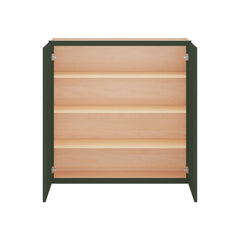 Modernform Cabinet Slim Sage Green 42" W X 42" H X 12" D Double Door Wall Cabinet