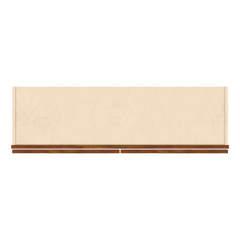 J&K Mocha Glazed K10 Double Door Wall Cabinet - 42" W x 42" H