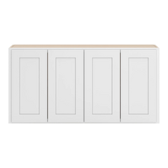 CNC Luxor 5-Piece White 48" W X 24" H Four Door Wall Cabinet