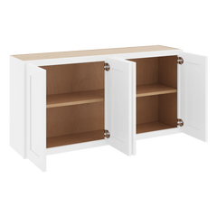 CNC Luxor 5-Piece White 48" W X 24" H Four Door Wall Cabinet
