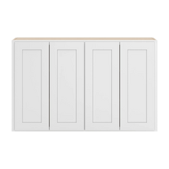 CNC Luxor 5-Piece White 48" W X 30" H Double Door Wall Cabinet