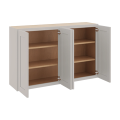 CNC Luxor 5-Piece Misty Grey 48" W X 30" H Double Door Wall Cabinet