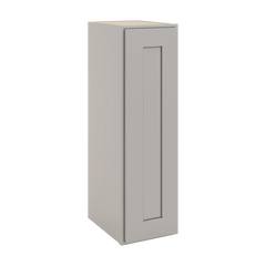 CNC Luxor Misty Grey 09" W X 30" H Single Door Wall Cabinet