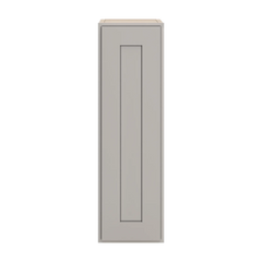 CNC Luxor Misty Grey 09" W X 30" H Single Door Wall Cabinet