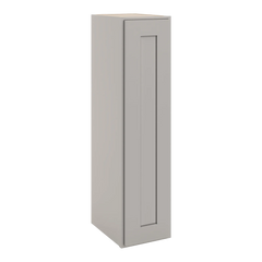 CNC Luxor 5-Piece Misty Grey 09" W X 36" H Single Door Wall Cabinet