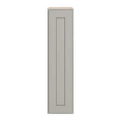 CNC Luxor 5-Piece Misty Grey 09" W X 36" H Single Door Wall Cabinet