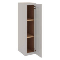 CNC Luxor 5-Piece Misty Grey 09" W X 36" H Single Door Wall Cabinet