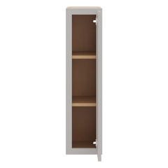 CNC Luxor 5-Piece Misty Grey 09" W X 36" H Single Door Wall Cabinet