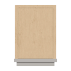 CNC Luxor 5-Piece Misty Grey 09" W X 36" H Single Door Wall Cabinet