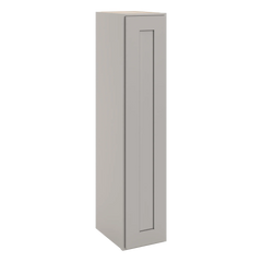 CNC Luxor 5-Piece Misty Grey 09" W X 42" H Single Door Wall Cabinet