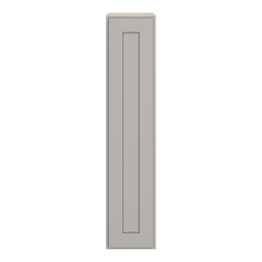 CNC Luxor 5-Piece Misty Grey 09" W X 42" H Single Door Wall Cabinet