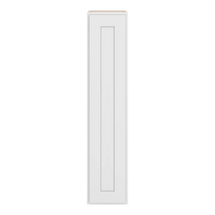 CNC Luxor 5-Piece White 09" W X 42" H Single Door Wall Cabinet