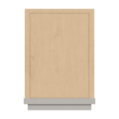 CNC Luxor 5-Piece Misty Grey 09" W X 42" H Single Door Wall Cabinet